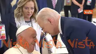 Addio a Papa Francesco, ecco l'incontro con Biden al G7 Italy nel 2024