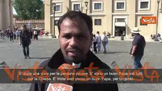 Morte di Papa Francesco, il ricordo dei fedeli: "E' stato un buon Papa, pensava a poveri e migranti"