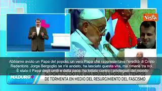 Papa Francesco, il ricordo di Maduro: "È stato il Papa del Popolo"
