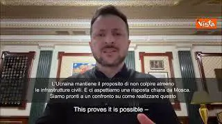 Zelensky: Spetta a Mosca dare una risposta chiara sulla tregua
