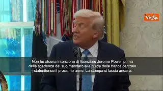 Trump sulla Fed: "Non ho intenzione di licenziare Jerome Powell"