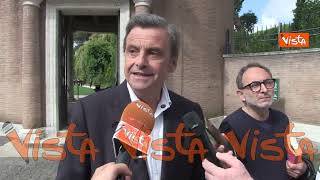25 aprile, Calenda al cimitero angloamericano: "Ricordiamo chi è venuto dall'America per liberarci"