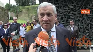 25 aprile, Tajani: "E' il giorno di tutti gli italiani, oggi sventola solo il tricolore"
