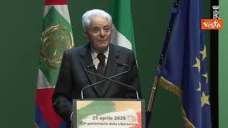 25 Aprile, Mattarella a Genova cita Aldo Gastaldi, il partigiano “Bisagno”