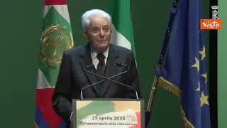 25 Aprile, Mattarella a Genova cita Aldo Gastaldi, il partigiano “Bisagno”