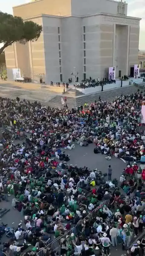In 20mila a Roma per il giubileo degli adolescenti. Accanto a loro Acea a supportarli 