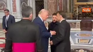 Incontro Trump-Zelensky al Vaticano, spunta Macron, ma il vertice resta a due