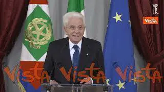 Mattarella: "La cultura italiana è un prezioso mosaico pazientemente composto"