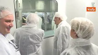 Il Presidente Mattarella visita la Bsp Pharmaceuticals di Latina in occasione della Festa del Lavoro