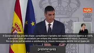 Blackout in Spagna, Sanchez annuncia commissione d'inchiesta: Motivi ancora sconosciuti