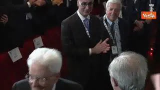 Il Presidente Mattarella partecipa all'evento per il 75esimo anniversario della Cisl