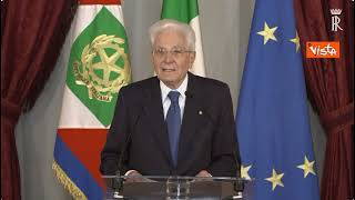 25 aprile, Mattarella: Dopo Liberazione Italia democratica fondatrice dell'Ue