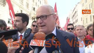 Primo maggio, Gualtieri: La Costituzione è il nostro programma, va creato lavoro di qualità e sicuro