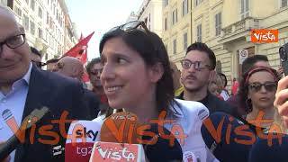 Primo Maggio, Schlein: "L'Italia è fondata sul lavoro, non su quello povero e precario"