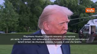 Trump ordina riapertura del carcere di Alcatraz: Ospiterà criminali più violenti d'America