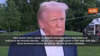 Trump pensa ai dazi sui film stranieri: "Torneremo a fare cinema in America"
