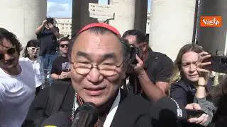 Mons. Kikuchi (arcivescovo Tokyo): "Clima amichevole, spero che il Conclave sia breve"