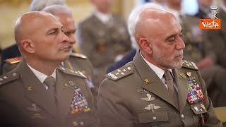 Mattarella: "Missioni esercito all'estero fanno onore all'Italia"
