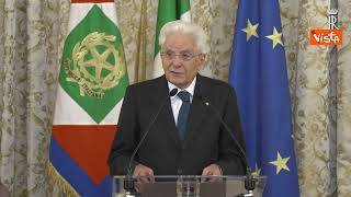 Mattarella: "Esercito testimonianza di fedeltà a principi democratici"