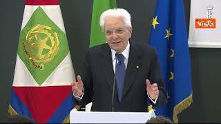 Mattarella a olimpionici Coni: "Io intruso tra voi, ma vi ringrazio"