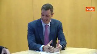 Gualtieri in Spagna incontra il premier spagnolo Sànchez insieme ai sindaci di Barcellona e Parigi
