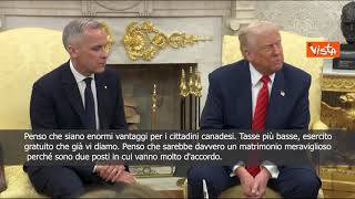 Carney a Trump alla Casa Bianca: "Il Canada non sarà mai in vendita"