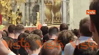 Conclave, la Messa pro eligendo Romano Pontefice nella Basilica di San Pietro