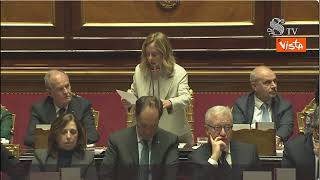 Meloni: Garantire sicurezza dell'Italia non è favore ad americani ma a noi stessi
