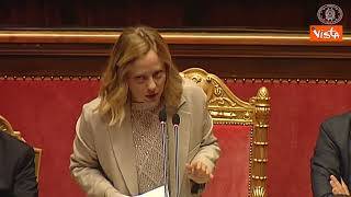 Meloni: "Su disaccoppiamento costi gas-energia facciamo battaglia insieme maggioranza e opposizione"