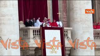 "La pace sia con tutti voi", le prime parole di Papa Leone XIV dopo l'elezione