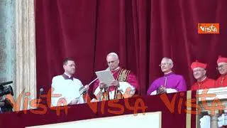 Papa Leone XIV: "La pace sia con voi una, pace disarmata e disarmante"