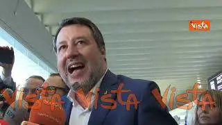 Salvini inaugura Terminal 3 di Fiumicino: Grande lavoro grazie a 40.000 lavoratori
