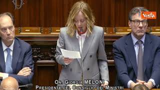 Meloni: Prezzi dell'energia? "D'accordo a svincolarli dal valore della borsa"
