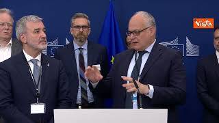 Emergenza abitativa, Gualtieri a Bruxelles: "Servono soldi europei per l'edilizia sociale"