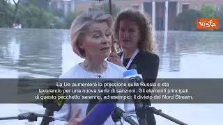 Guerra Ucraina, von der Leyen: Ue aumenterà pressione su Mosca con nuova serie sanzioni