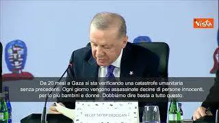 Erdogan: "Europa mostri volontà di porre fine a guerra a Gaza"