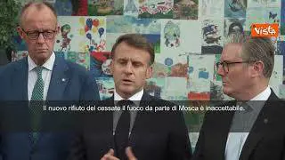 Macron tra i “volenterosi” a Tirana: “Inaccettabile che Mosca rifiuti cessate il fuoco”