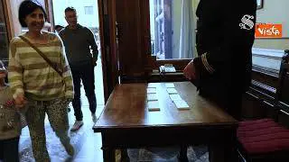 Palazzo Madama a porte aperte per la Notte europea dei musei, la fila in attesa di entrare al Senato