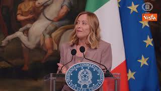Automotive, Meloni: "Controproducente continuare a parlare solo di elettrico"