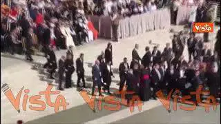 Il Presidente della Camera Fontana arriva a San Pietro per la Messa di insediamento Papa Leone XIV