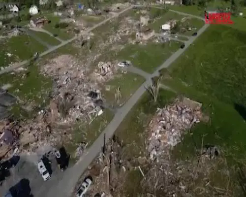 Usa, le immagini della distruzione del tornado in Kentucky, Missouri e Virginia