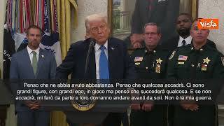 Russia-Ucraina, Trump: "Non è la mia guerra, senza progressi mi sfilerò"