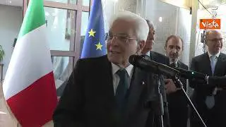Mattarella: "La vita dell'Italia strettamente intrecciata con l'Ue"