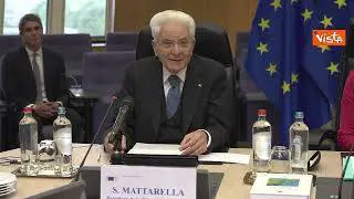 Mattarella a Bruxelles: Salvaguardare l'autorevolezza dell'Ue nel mondo
