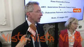 Manfredi (Anci): "Insieme alla Federazione della Stampa useremo i beni confiscati alla criminalità"