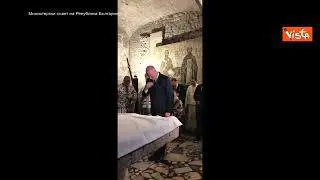 Il premier Zhelyazkov rende omaggio al sepolcro del patrono bulgaro Cirillo a Roma