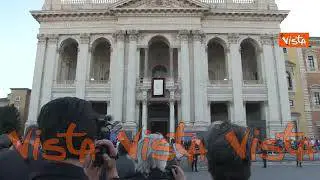 Papa Leone XIV visita la Basilica di San Giovanni in Laterano a Roma