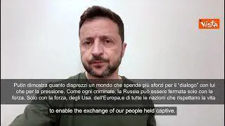 Zelensky: Solo sentimento di completa impunità permette a Mosca di sferrare attacchi