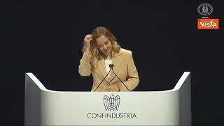 Meloni all'Assemblea di Confindustria: Confronto con categorie produttive è centrale