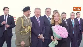 Meloni arriva ad Astana, in Kazakhstan, seconda tappa missione Asia Centrale